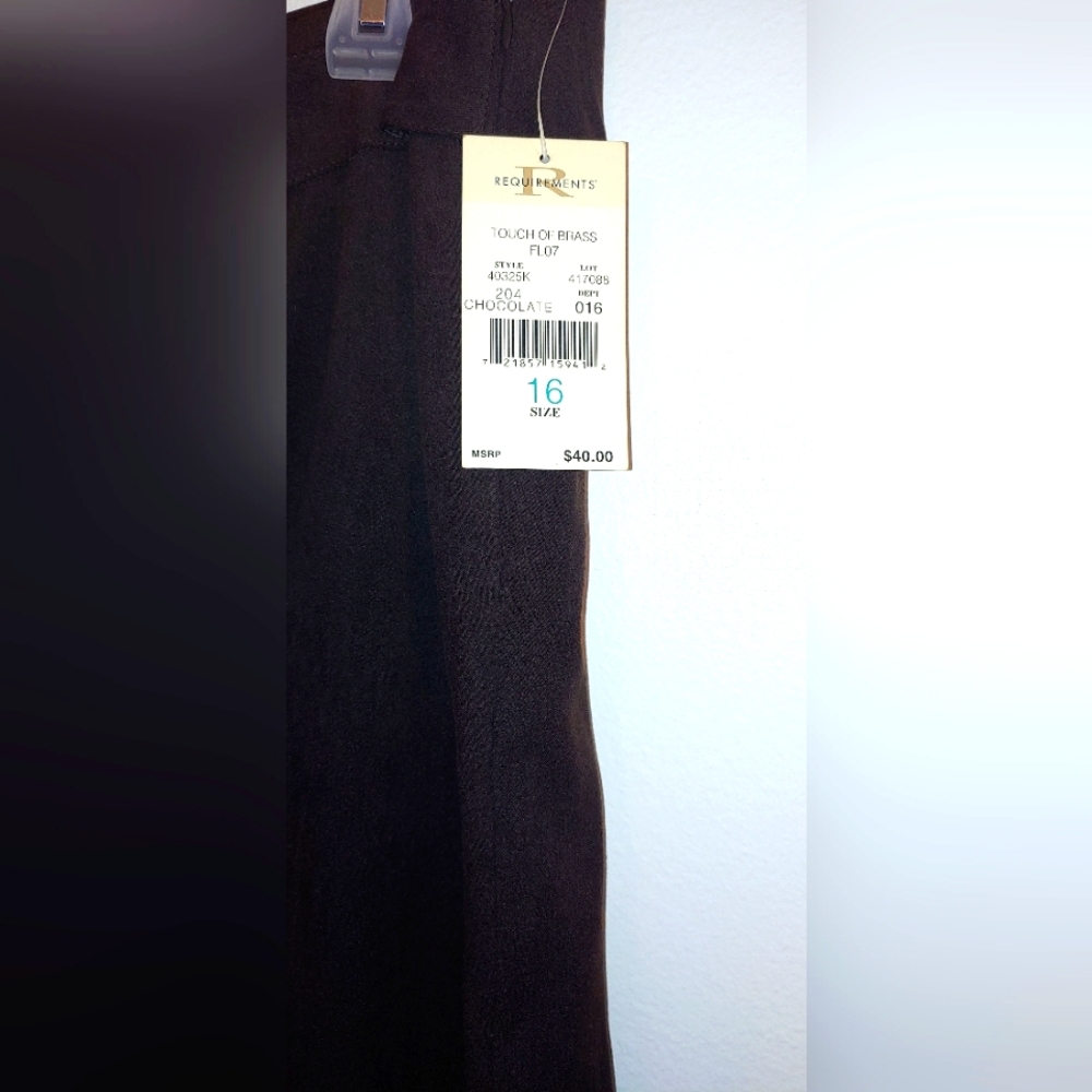 Women's Brown Skater Skirt PLUS SIZE 16 NWT